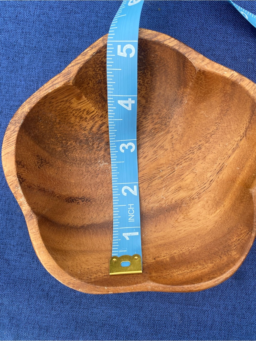 Monkey-Pod Acacia Wood Decorative Bowl - Warm Brown - Picture 4 of 6